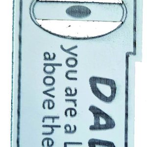 Fathers Day Keychain Level