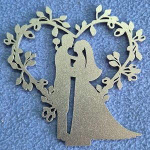 Table Decor 3 - Standing Heart