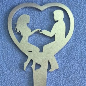 Cake Topper 7 - Heart