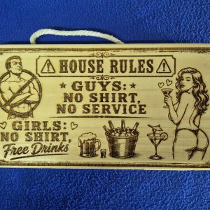 Hanging Wooden Plaques